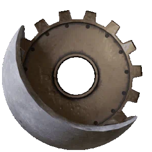 Castle Moon Gear logo, animated